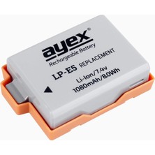 Braventa Collection Ayex Lp-E5 Batarya 500D 450D 1000D Için