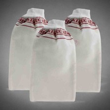 Kelebek Kese 3'lü Hamam Lastikli Kelebek Orta Sert Kese & Banyo Kesesi