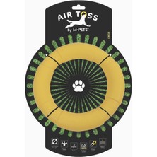 Braventa Collection M-Pets Aır Toss Circle Dayanıklı Suda Yüzen Köpek Oyuncağı Yellow
