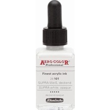 Braventa Collection Schmincke Aero Color Super Opak Beyaz Mürekkep 28ML