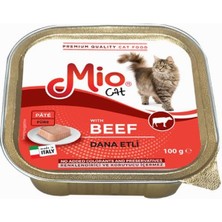 Braventa Collection 100 gr Kedi Yaş Mama, Dana Etli x 32 Adet