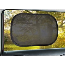 Braventa Collection Agubugu Baby AGU-015 Statik Araç Güneşliği (Siyah, 2'li)