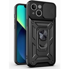 Braventa Collection iPhone 13 Için Kılıf Impact Resistant Siyah [iphone 13 ile Uyumlu Kılıf - Siyah]