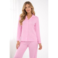 Nirva Butik Pijama Takımı Süet