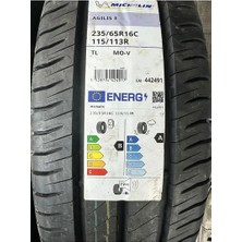 Michelin Mıchelın Mıchelın 235/65R16C 115/113 R Agılıs 3 Mo-V Hafif Ticari Yaz Lastiği (Üretim Yılı: 2025)