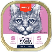 Braventa Collection Kedi 40G 6'lı Ton Balıklı & Somonlu Alutray Yaş Mama