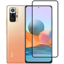 Ceponya Redmi Note 10 Pro Ekran Koruyucu Ekranı Tam Kaplayan Kenarları Kırılmaya Dayanıklı Cam Koruyucu