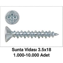 Ergün Store Sunta Vidası 3.5X18 1.000-10.000 Adet