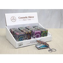 Livenda Taşlı El Aynası Anahtarlık Model 3