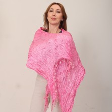 Mystic Shawl Lüks Saten Ipek Krinkle Şal (68 X190 Cm)