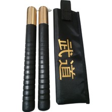 A³Store Spor Nançaku (Mınçıka) Yüksek Kaliteli Ahşap Nunçaku, Mınçıka , Çantalı Set Eğitim, Siyah