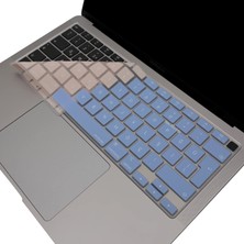 Braventa Collection MacBook Air 13 Inç Klavye Koruyucu – A2179/A2337 M1 Uyumlu • Türkçe Q Baskı Stiker • Ultra Ince Sili