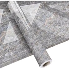 Braventa Collection Buffer® Mermer Desenli Sticker Folyo Atina Grisi 60CM*5MT
