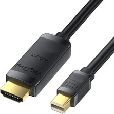 Braventa Collection Veggieg 4K 30Hz Mini Displayport To HDMI Dönüştürücü Kablo 1.5 Metre