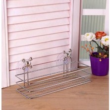Banyo Organizeri - Çok Amaçlı Dörtgen Vantuzlu - Lisinya