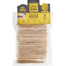 Braventa Collection Gerçek Deriden Ince Burgu Çubuk, THINX150PCS., Natural