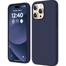 Braventa Collection iPhone 15 Pro Max Kılıf 6.7 ile Uyumlu, Ince Sıvı Silikon 3 Katmanlı Tam Kaplamalı Yumuşak Jel Kauçu