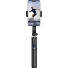 Braventa Collection Xo Simple Is Beauty Tripodlu Selfie Çubuğu SS13 Ayarlanabilir (17CM-106CM), 360° Rotasyonlu Başlık,