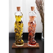 Venüs Yağdanlık - Kadın Figürlü Sirkelik Sosluk 200 ml 2li Set - Lisinya