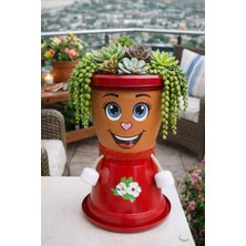 İsmiyle Al Mey Ithalat® Nf Nare Dekor Saksı 1.7 Litre