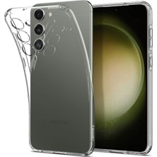 Braventa Collection S23 ile Uyumlu Kılıf Liquid Crystal 4 Tarafı Tam Koruma Crystal - ACS05662