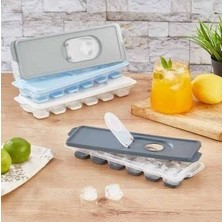 Braventa Collection Silikon Tabanlı Buzluk, 12'li Buz Kalıbı, Silikon Tabanlı Buz Kalıbı, Kolay ve Pratik Buz Hazırlama