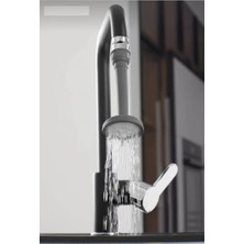 LTG Nova Ayarlanabilir Şelale Musluk Ucu - Antrasit