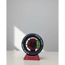 İsmiyle Al Mey Ithalat® Araba Tutkunlarına Özel Jant Tasarımlı Ofis Masa Dekoru