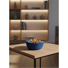 İsmiyle Al Mey Ithalat® Yuvarlak Çerezlik Lacivert