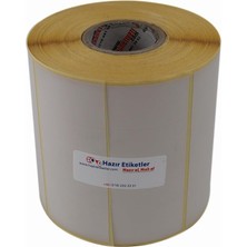 Braventa Collection Hazır Etiketler , Hazır Al Hızlı Al Eko Termal Etiket 25MM x 45MM Ruloda 3750 Adet 40MM Kuka Çapında