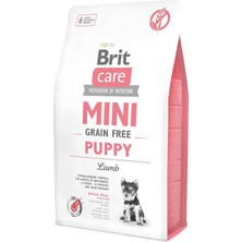 Braventa Collection Brit Care Puppy, Minik Irk - Yavru Köpekler Için, Tahılsız, Hipoalerjenik Kuzu Etli Kuru Mama, 2 kg
