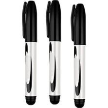 3 Adet Siyah Koli Kalemi - Çuval- Tahta Kalemi - Lisinya