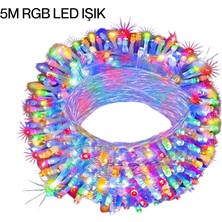 İsmiyle Al Mey Ithalat® 5m LED Işık Renkli
