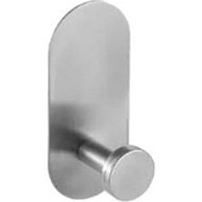 Braventa Collection Kendinden Yapışkanlı Metal Askılık Tekli Krom