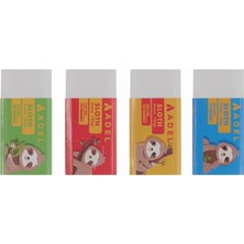 Braventa Collection Adel Sloth Silgi, Pvc-Free, 30'lu Asorti