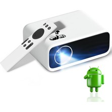 Braventa Collection Wanbo Mini Pro Projeksiyon Cihazı, Android Işletim Sitemi, 300 Ansı Lümen, Ekran Yansıtma