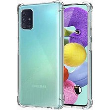 Braventa Collection Kzy Iletişim A51 Şeffaf Airbag Antishock Köşe Korumalı Silikon Kılıf