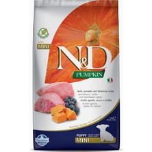 Braventa Collection N&d Pumpkin Kuru Köpek Maması, Tahılsız, Kuzu ve Yabanmersinli, Yavru Köpek Mini, 2.5kg