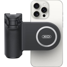 Braventa Collection Xo Magsafe ile Uyumlu Bluetooth Telefon Deklanşör Grip, Yayıncı, Blogger, Fotoğrafçılar ve Gezginler
