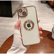 Braventa Collection Tia Aks iPhone 14 Uyumlu Lens Korumalı Lazer Kılıf Gold