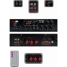 Braventa Collection LV-2100 Hat Trafolu 2 Bölgeli Stereo Anfi 2X100W, USB ve Bluetooth Bağlantı