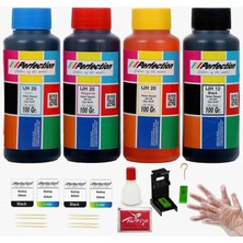 Braventa Collection Perfection Uyumlu 2 Kartuşlu Yazıcılar Için Dolum Seti 4X100 Gr. Aparatlı+Solüsyonlu