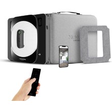 Braventa Collection Xenon Elo Cam Temizleme Silme Robotu Mobil Uygulama ve Kumanda Kontrollü Ultra Sessiz Pencere Temizl