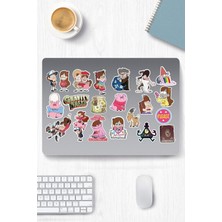 Braventa Collection Ms Major Selection Esrarengiz Kasaba Temalı Sticker Etiket Seti - Gravity Falls Sticker - Laptop Not