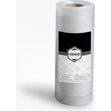 Braventa Collection T.m.q.g 5 Metre Tırtıklı Rulo Vakum Poşeti Torbası (Seçenekli) (25CM)