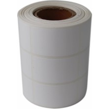 Braventa Collection Hazır Etiketler , Hazır Al Hızlı Al Pp Opak Etiket 30MM x 50MM Ruloda 1500 Adet Yan Yana 3 Lü 40MM K