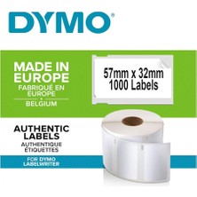 Braventa Collection Dymo Lw 1154 Etiket Muadil 32 mm x 57 mm 1000 Adet Etiket LW-450