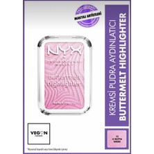 Nyx Professional Makeup Buttermelt Highlighter Kremsi Pudra Aydınlatıcı - 15 U Butta Werk