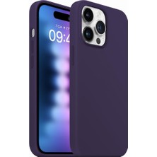 Braventa Collection Labs iPhone 15 Pro Max ile Uyumlu Rubber Fit Kılıf Silikon Kılıf, Ipeksi Dokunuş Hisli, Tam Koruyucu