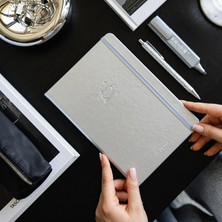 Braventa Collection A5 Bullet Journal Noktalı Defter 140 Gr. 80 Yaprak Silver Glow